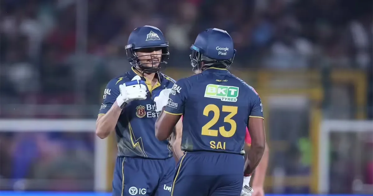 GT Openers Shubman Gill And Sai Sudharsan Register Historic IPL 2026 First vs RR