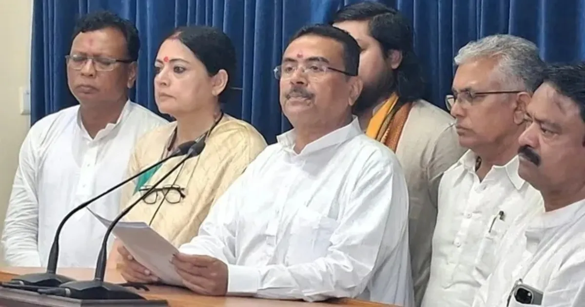 Suvendu Adhikari Chairs First Cabinet Meet, Announces Key Jobs And Security Reforms