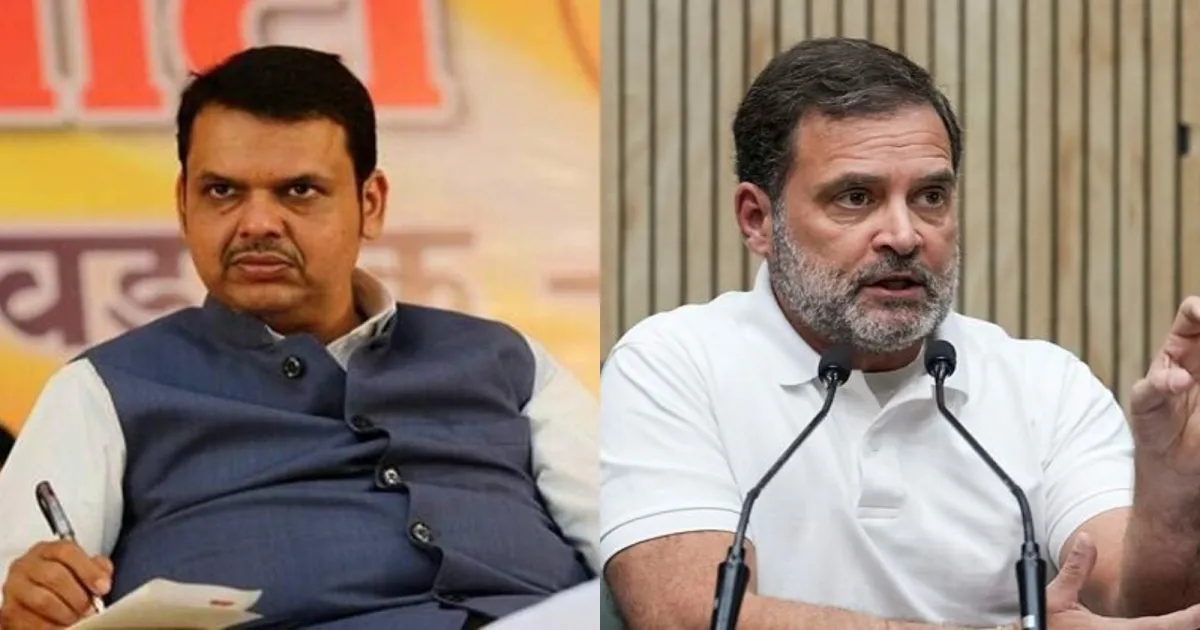 Devendra Fadnavis Targets Rahul Gandhi In Political Remarks Over National Debate