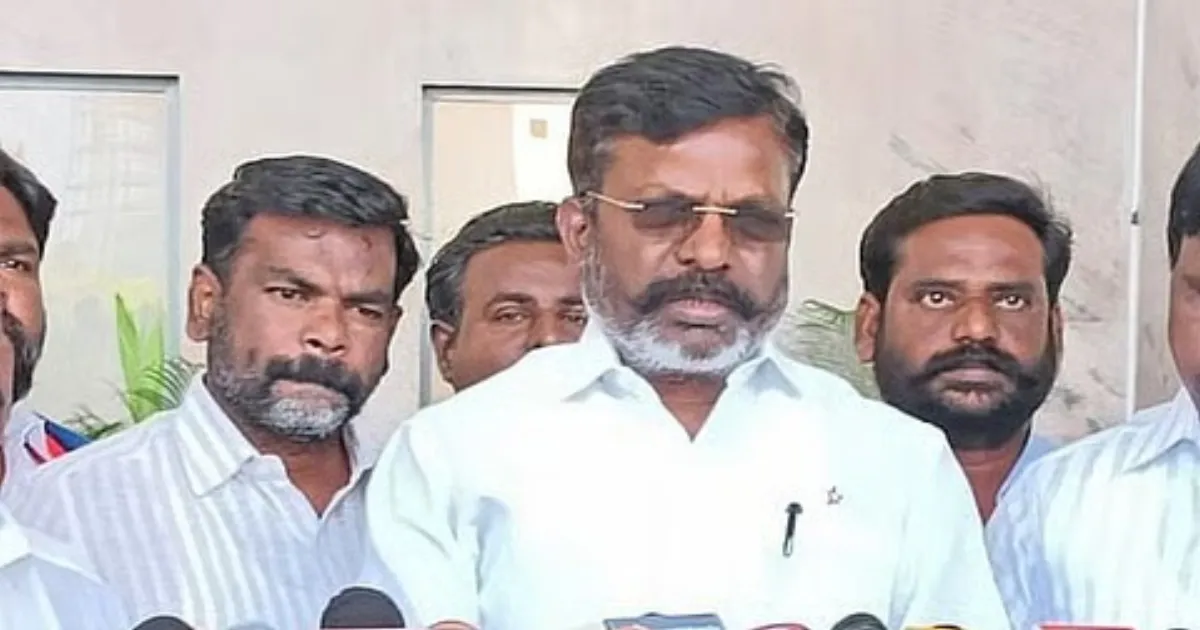 Thirumavalavan Says DMK, AIADMK Considered Him For CM Post