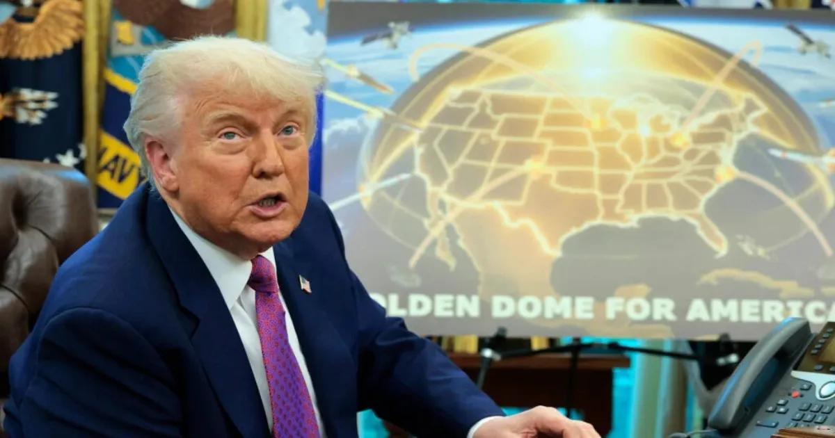 “Golden Dome” Missile Defence Plan May Cost $1.2 Trillion Across Two Decades