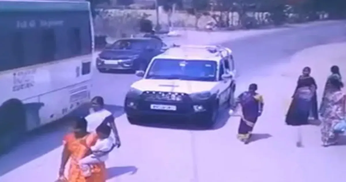 One Dead, Two Injured After Scorpio Hits Pedestrians at Telangana Bus Stop