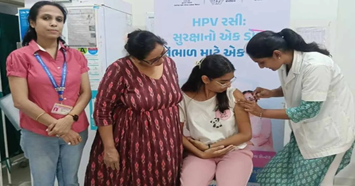 Ahmedabad Achieves 65% HPV Vaccine Coverage Among Adolescent Girls