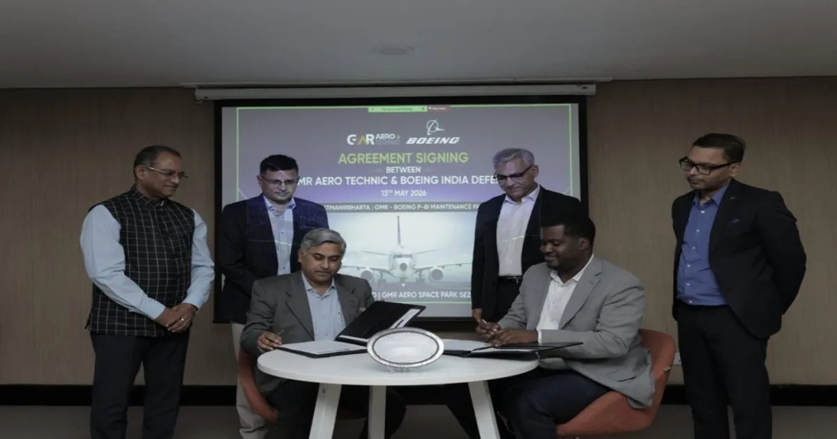 GMR Aero Technic, Boeing Sign Deal To Maintain Indian Navy P-8I Aircraft Fleet