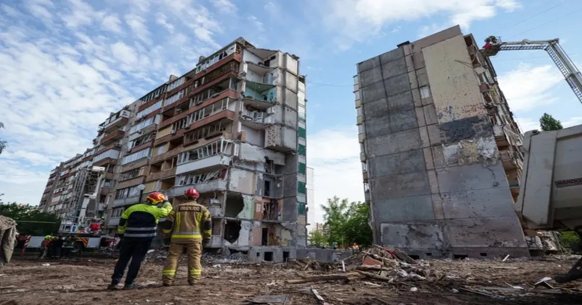 Kyiv Apartment Building Hit By Russian Missile, 24 Confirmed Dead
