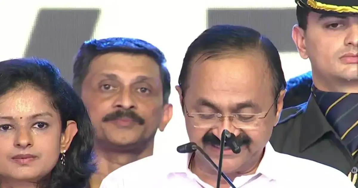#JUSTIN: VD Satheesan Takes Oath As Kerala Chief Minister