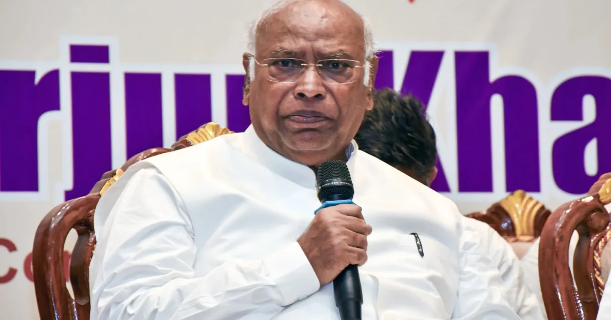 Kharge Criticises Centre Over Fuel Price Hike And Economic Policy Decisions