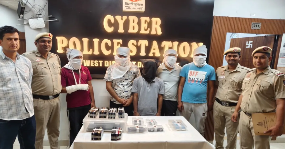 Delhi Cyber Police Bust ₹40 Crore Fraud Network, Arrest 35 Across Multiple States