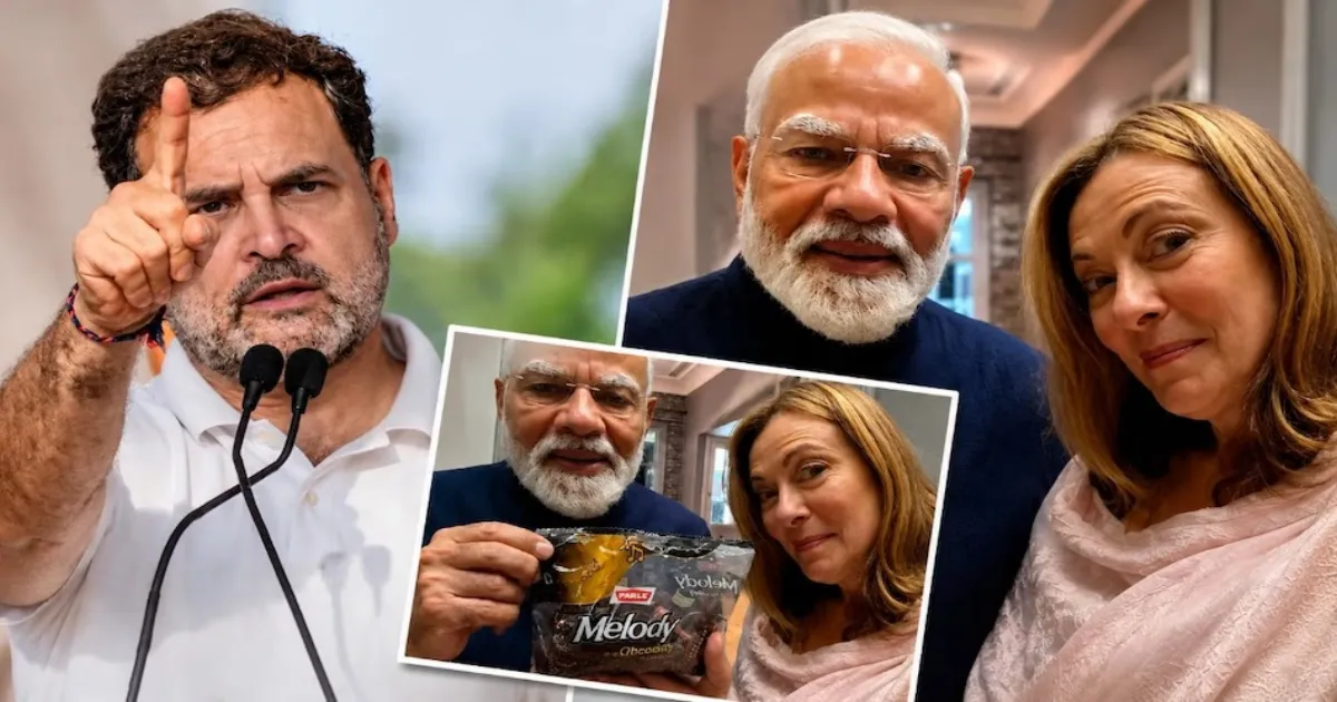 Rahul Gandhi Criticises PM Modi Over “Melodi” Moment and Economic Situation