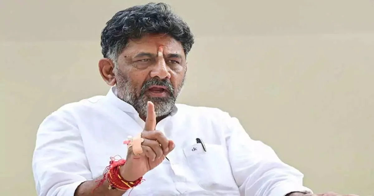 Shivakumar Clarifies Talks With Kharge Were About Governance Issues