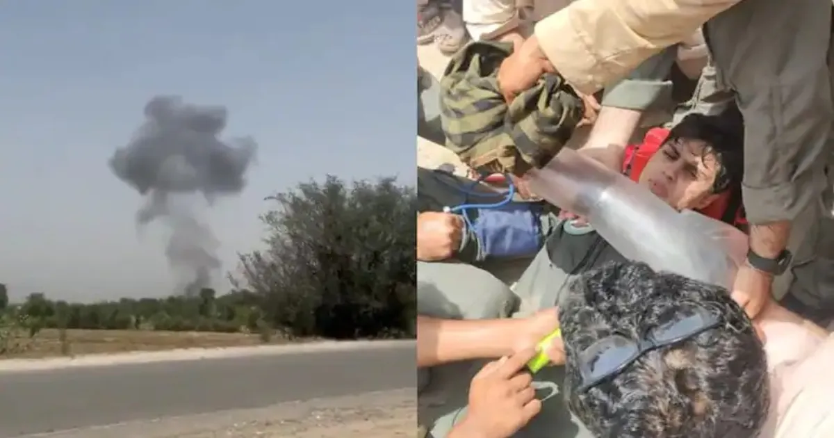 Pakistan Air Force JF-17 Jet Crashes Near Kamra During Training Mission