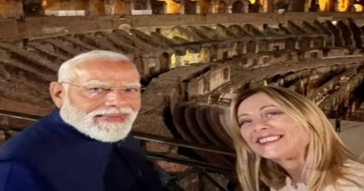 Italian PM Meloni Shares Selfie With PM Modi During Rome Diplomatic Visit