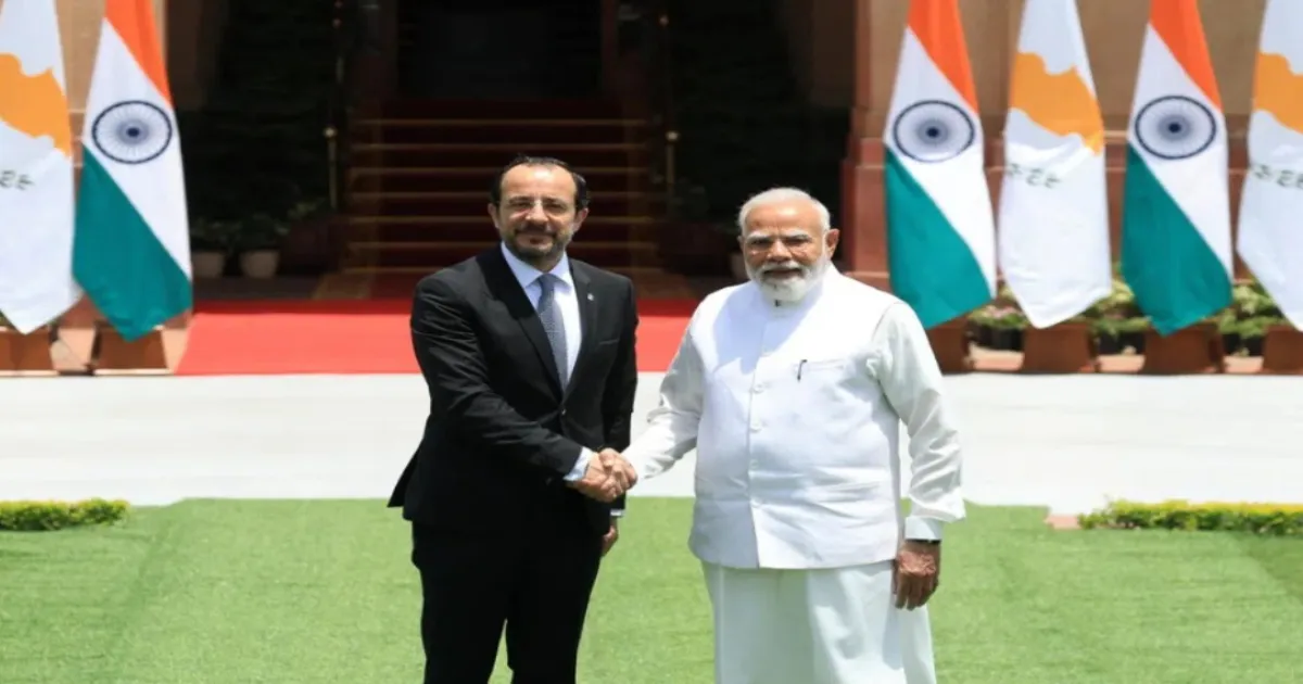 India and Cyprus Set Up Joint Counter-Terror Force, Ink Deals on Education and Culture