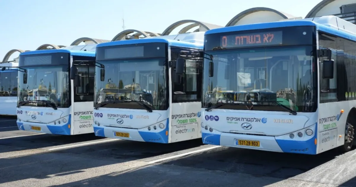 Israel Uses Wireless Charging Technology For Public Electric Buses