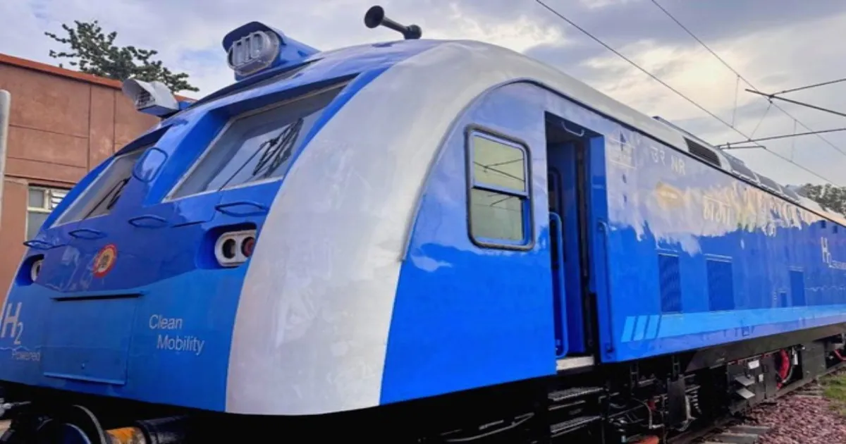 Indian Railways Sanctions Hydrogen Train Pilot Project on Haryana’s Jind-Sonipat Section