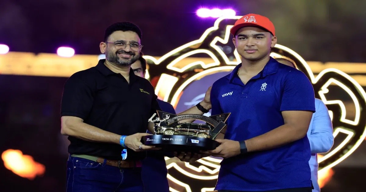 IPL 2026: Vaibhav Sooryavanshi Wins Five Awards, Creates Historic Record
