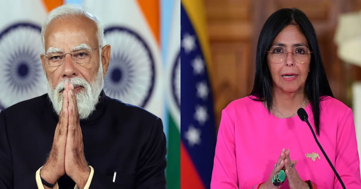 Venezuela Acting President Delcy Rodriguez To Meet PM Modi During India Visit