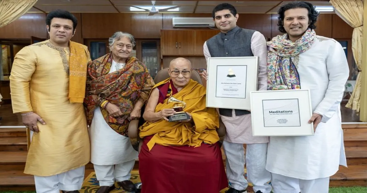 Dalai Lama Receives Grammy For Audiobook ‘Meditations’ Featuring Global Collaboration