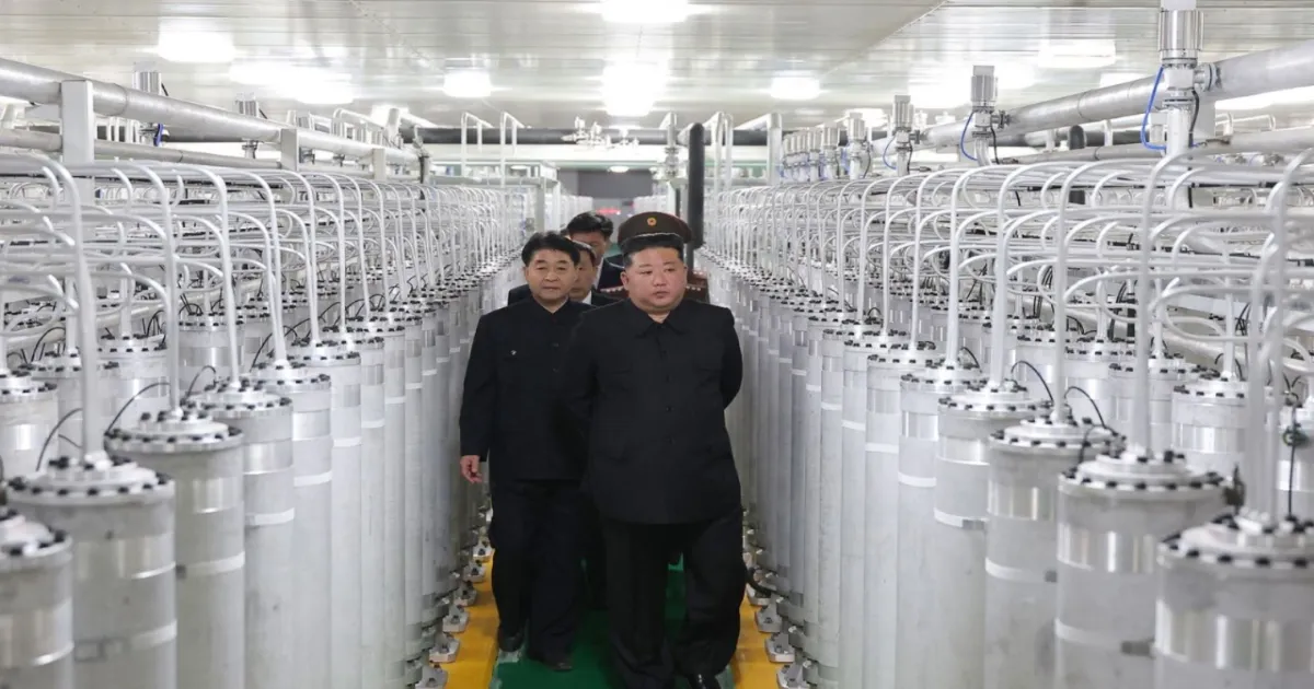 Kim Jong-un Visits Nuclear Facility, Calls For Rapid Arsenal Expansion