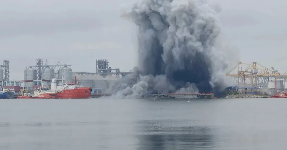 Maritime Drone Explodes at Constanta Port in Romania, Area Secured