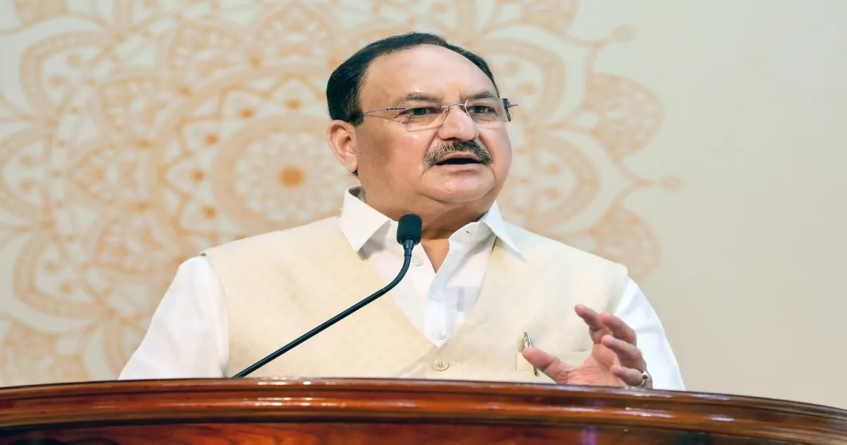 Nadda Hits Back At Kharge Over NFHS-6 Findings, Cites “Half Knowledge” Remark