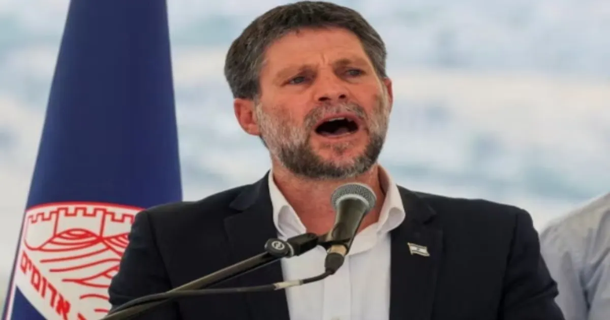 France Bans Israeli Finance Minister Bezalel Smotrich Over West Bank Policy Views