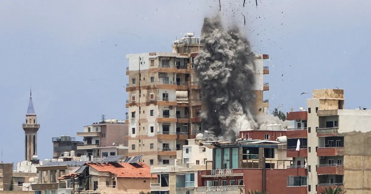 Lebanon Reports Eight Dead In Tyre Strike As Israel Continues Attacks On Southern Region