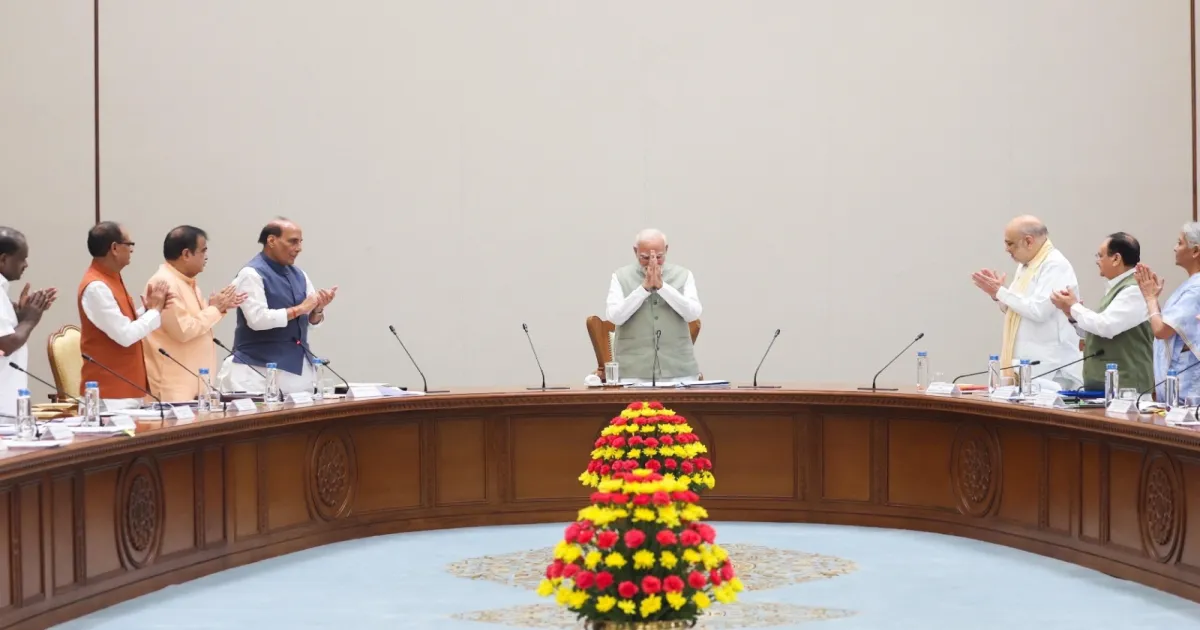 Union Cabinet Honours PM Modi’s Record Tenure With Special Resolution