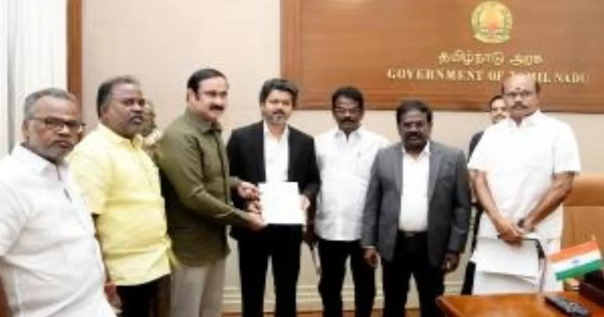 Vijay Arrives in Delhi Ahead of Likely NITI Aayog Meeting Tomorrow