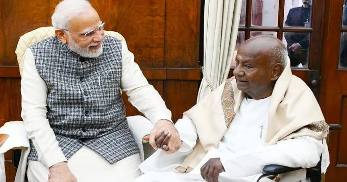Deve Gowda Says Bond With PM Modi Goes Beyond Rajya Sabha Politics