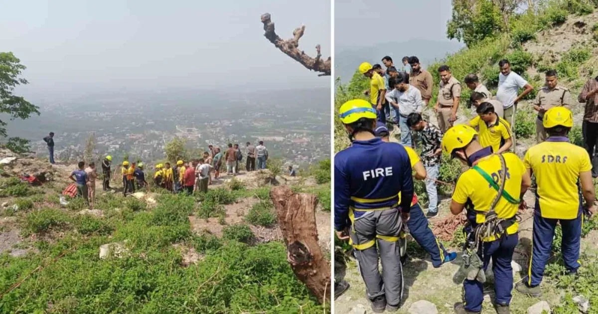 Four Killed In Mussoorie After Car Falls Nearly 500 Metres Into Gorge