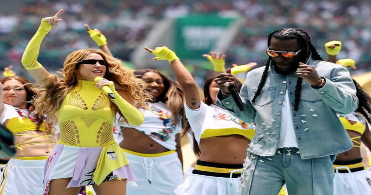 Shakira, Burna Boy Ignite FIFA World Cup 2026 Opening Ceremony With “Dai Dai”