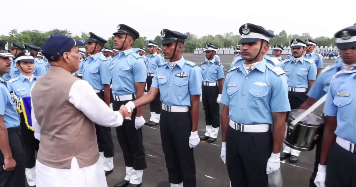 Rajnath Singh To Review Air Force Academy Graduation Parade In Hyderabad Today