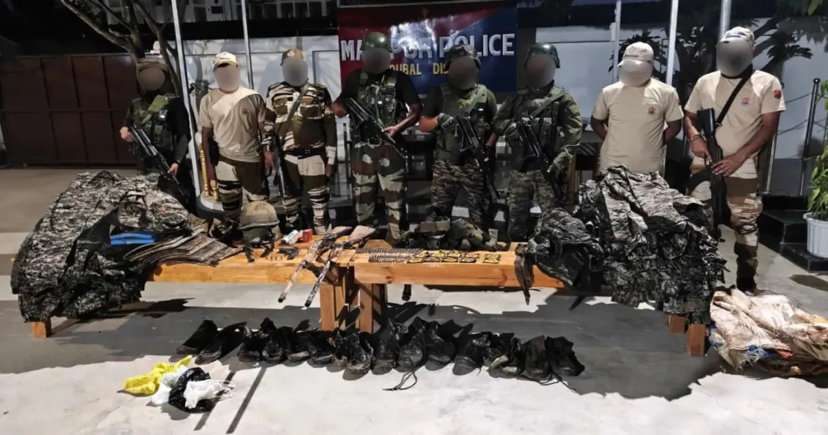 Manipur Security Forces Arrest 6 Including Militants And Recover Arms And Drugs