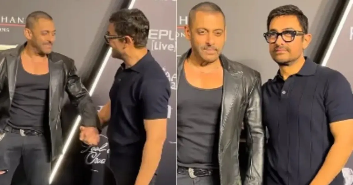 Aamir Khan And Salman Khan Reunite At Lagaan 25th Anniversary Celebration In Mumbai