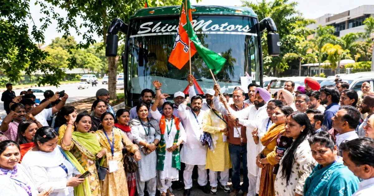 Punjab BJP Sends Devotees On Panch Teerth Yatra Across Ambedkar Memorial Sites