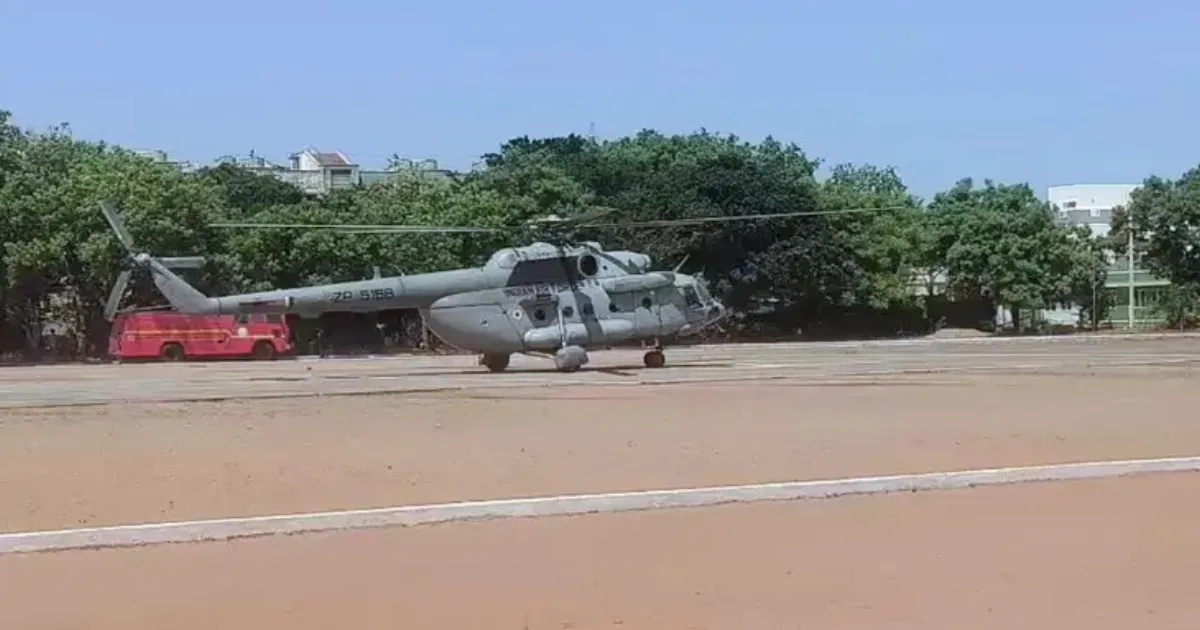 NEET Re-Exam Question Papers Airlifted To Tirunelveli Using Army Helicopter
