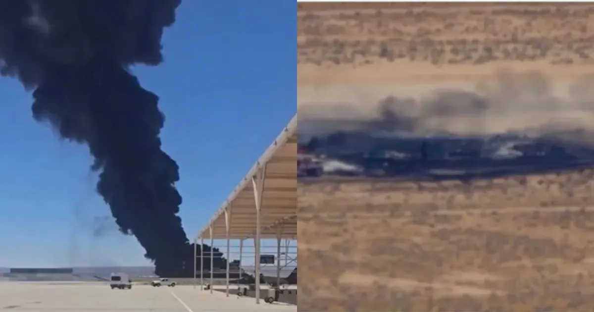 US Air Force B-52 Crashes At Edwards Base, Killing Eight On Board