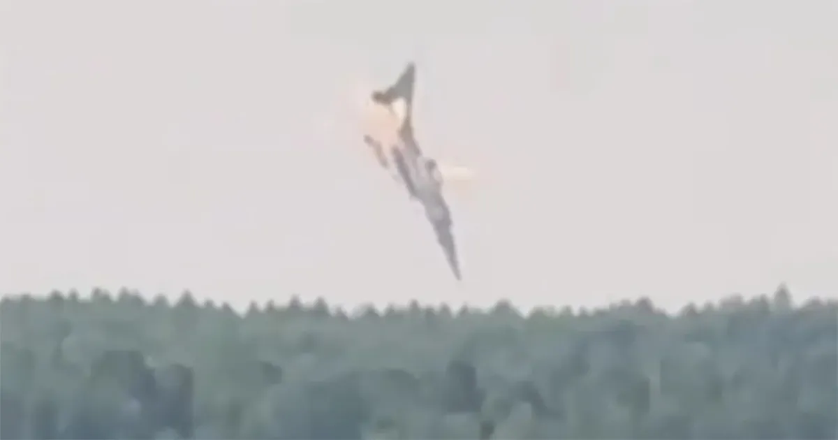 Russian Tu-22M3 Bomber Crashes During Training Flight In Siberia Region