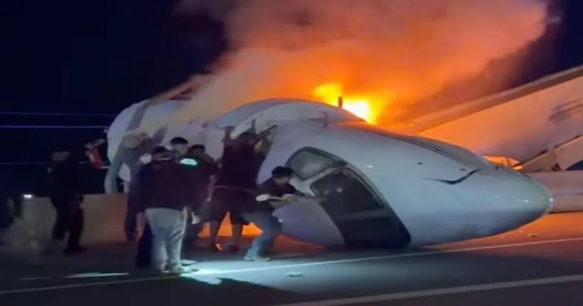 Rescuers Break Cockpit Window During Laredo Plane Crash Fire to Save Occupants