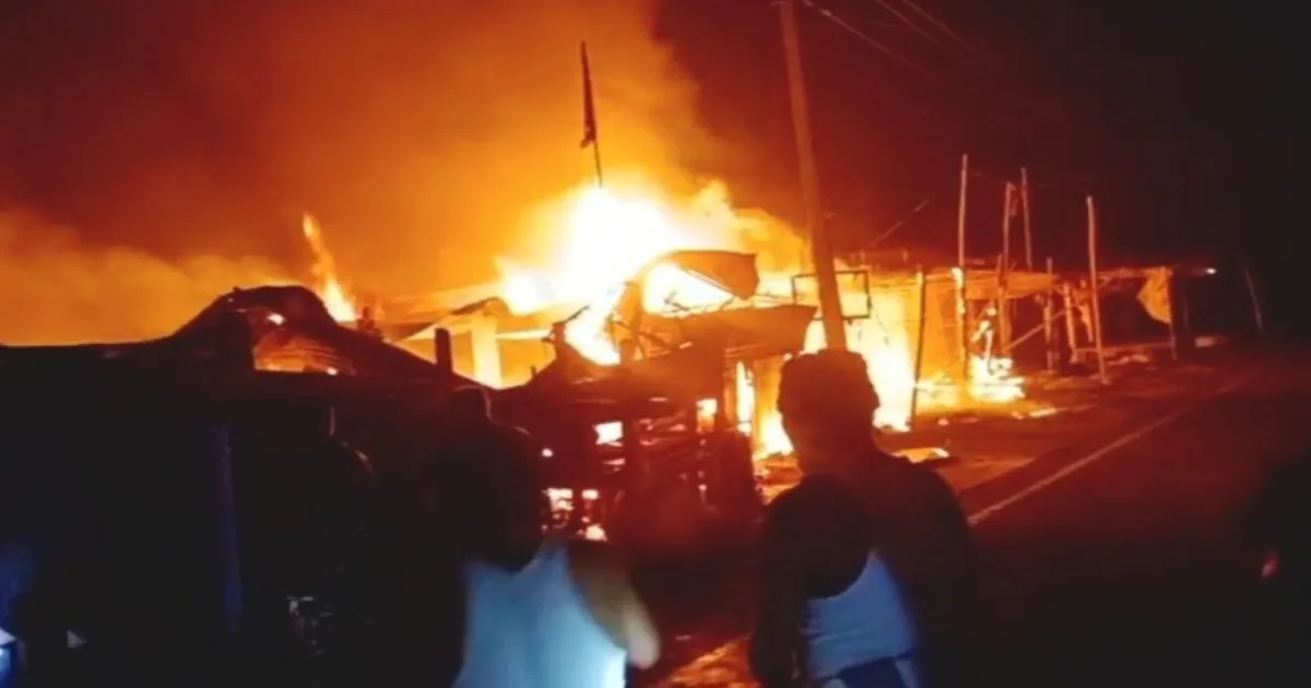 SSB Leads Cross-Border Response As Fire At Indo-Nepal Border Market Brought Under Control