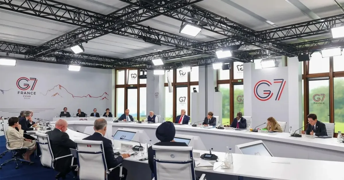 Next to Trump at G7, PM Modi Raises Urgent Maritime Safety Concerns
