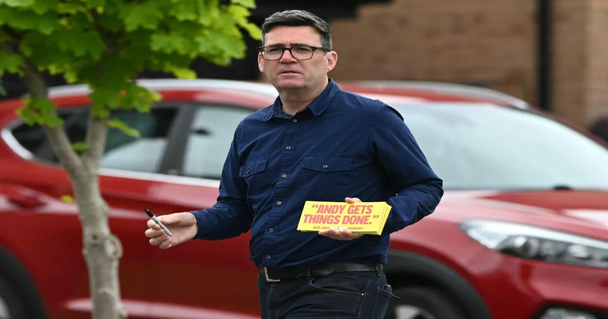 Andy Burnham Chases Crucial UK Poll Win Amid Questions Over Starmer
