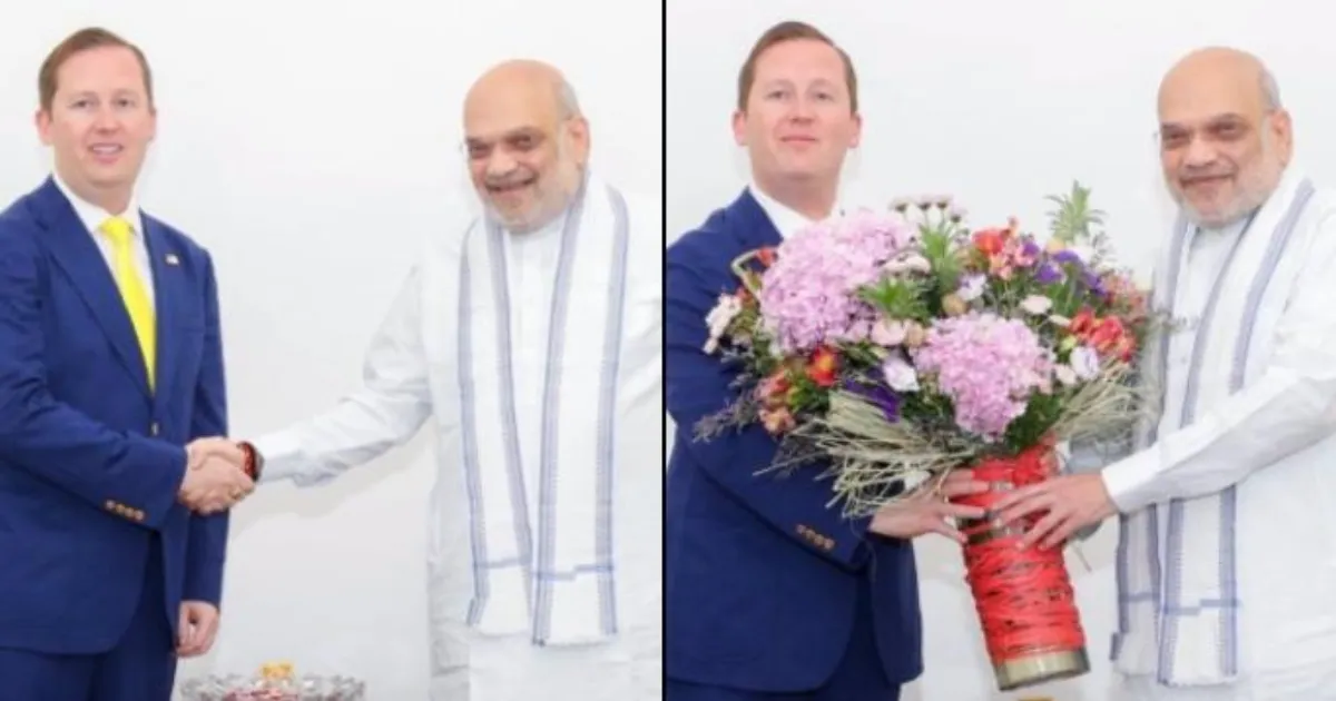 US Envoy Gor Meets Amit Shah To Review Counter-Terrorism Cooperation Framework