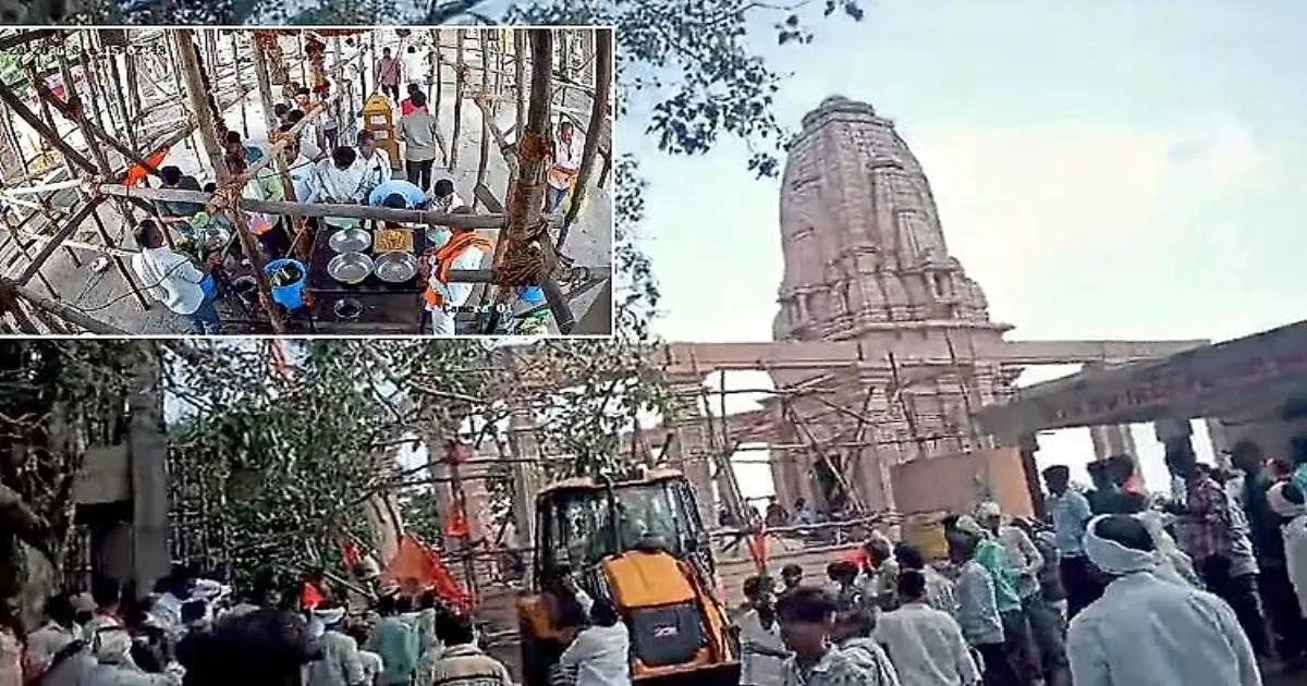 Maharashtra Temple Tragedy: 4 Dead 20 Trapped After Roof Collapse in Parbhani