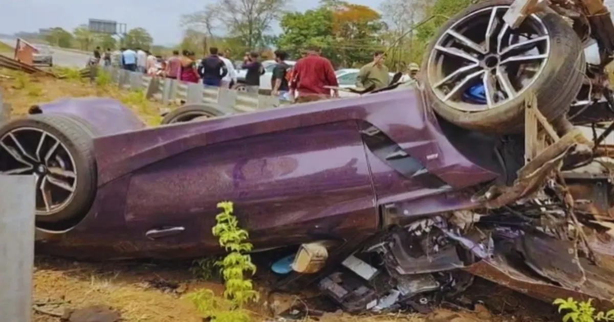 BMW Crash Near Badlapur On Mumbai–Vadodara Highway Claims Two Lives