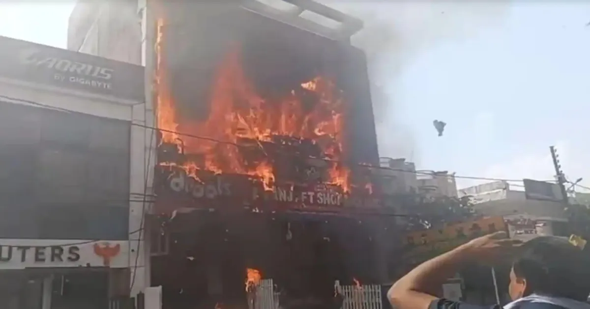 Four Feared Dead In Fire At Lucknow Coaching Centre, Rescue Operation On