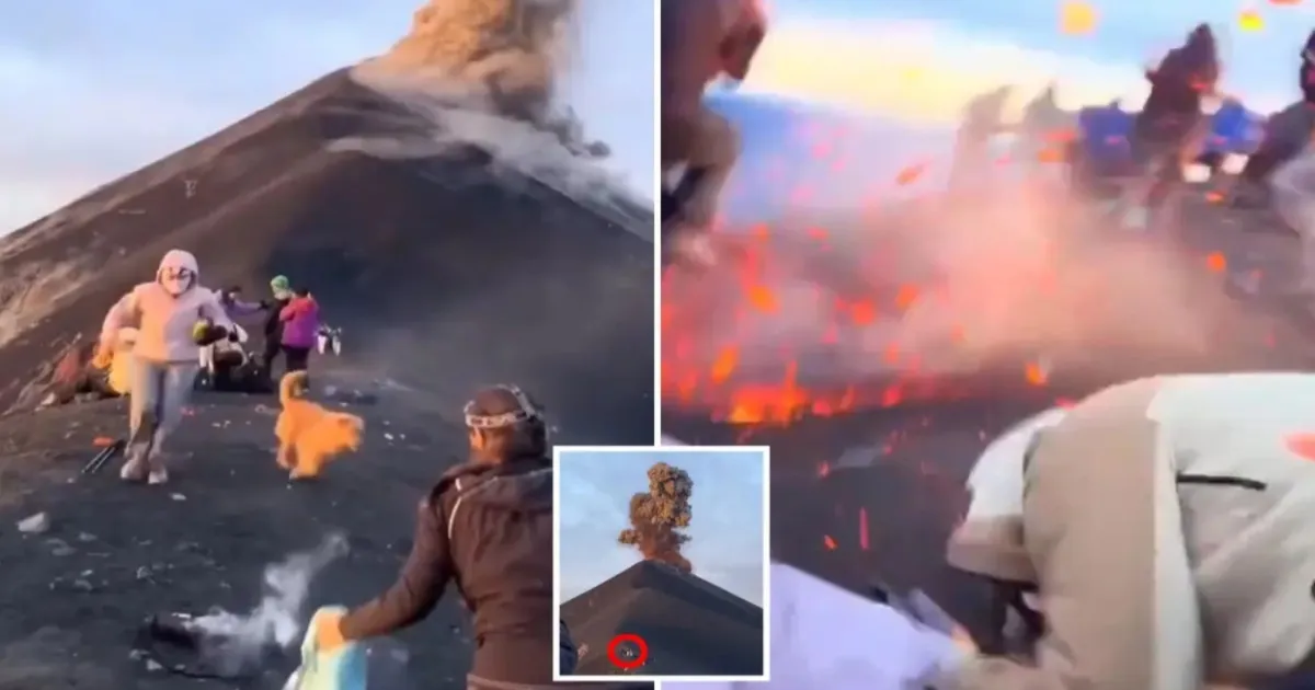 Tourists Evacuated As Volcano Erupts During Hike In Guatemala