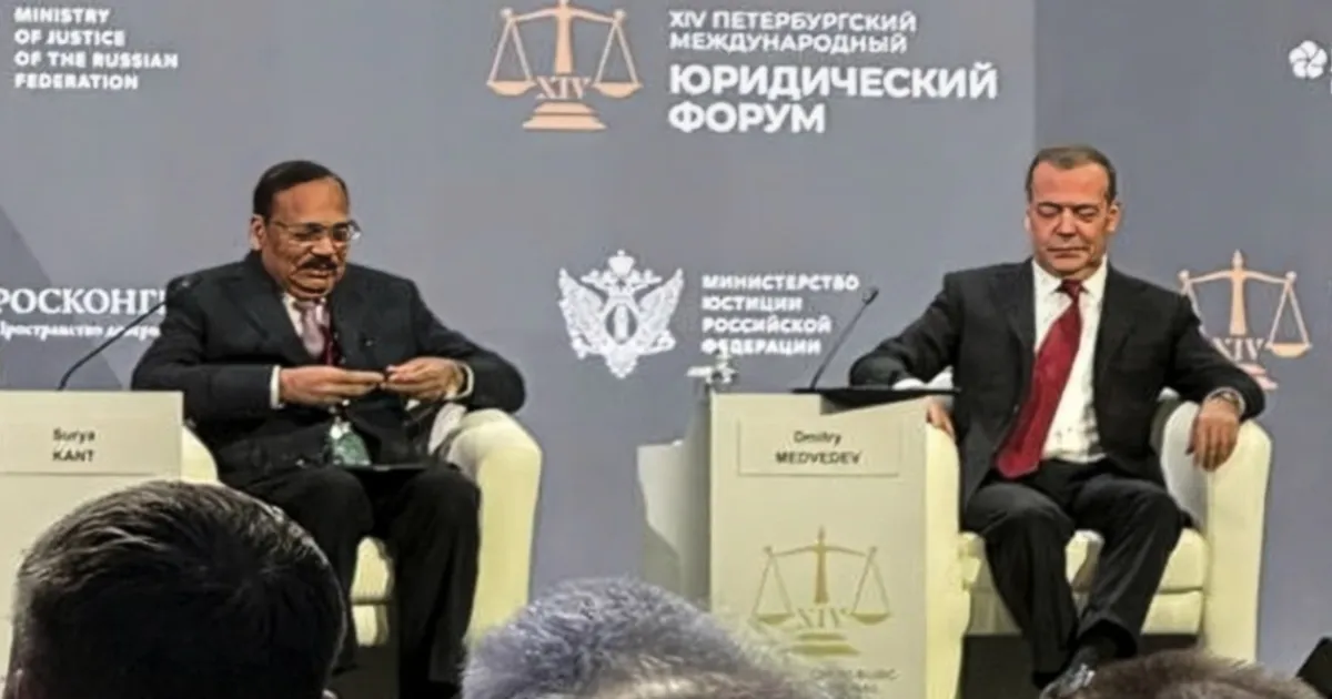 CJI Surya Kant Says Equal Access To Law Is First Step Toward Equality In Russia Speech