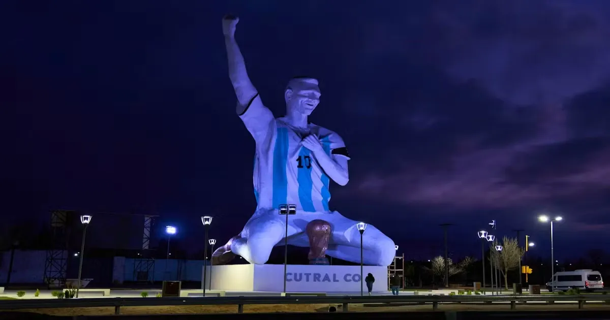 Lionel Messi Statue In Argentina Triggers Debate Over Design And Approval